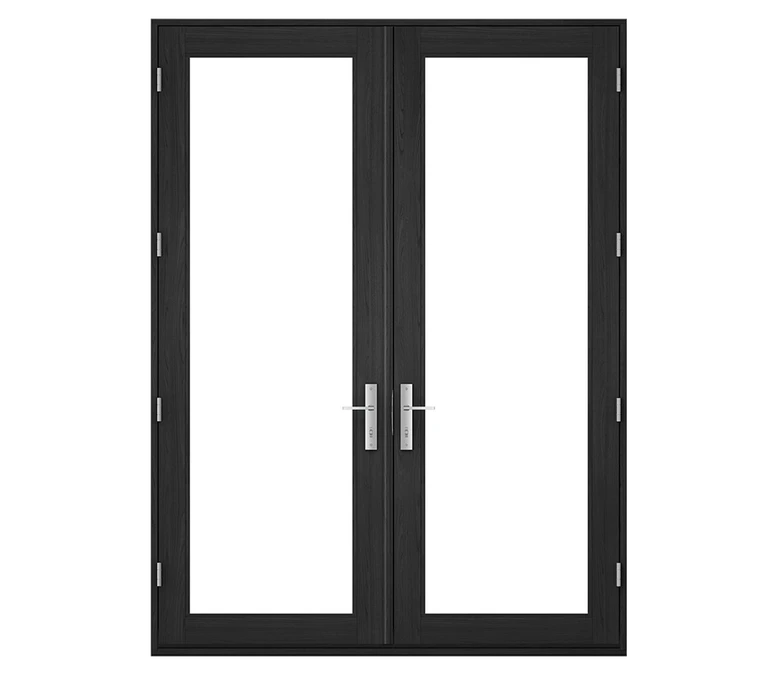 Pella Reserve Contemporary Wood Hinged Patio Door in Morgantown